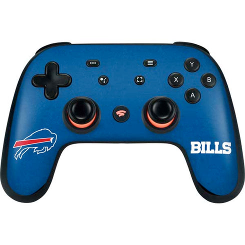 NFL Buffalo Bills Distressed Google Stadia Controller Skin